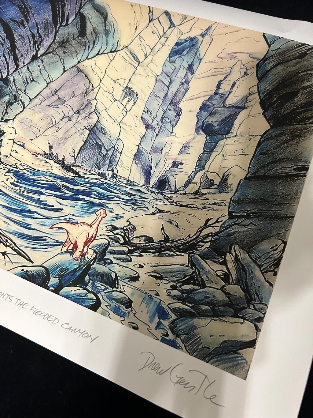 Land Before Time - Signed Drew Gentle Print