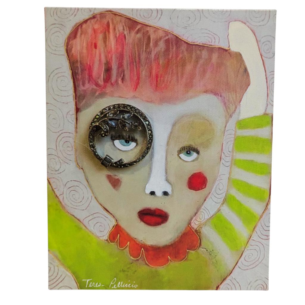 ''Up Up Up'' Canvas Print by Teresa Pelliccio