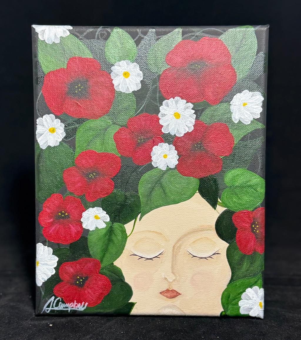 Flowers & Me by Anja Campbell