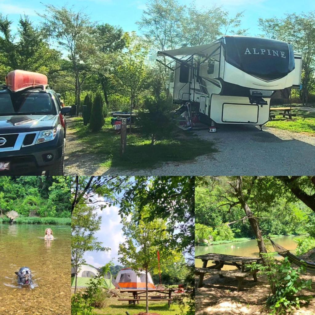One Night RV Stay with Full Hook-up at Riverdream Camps