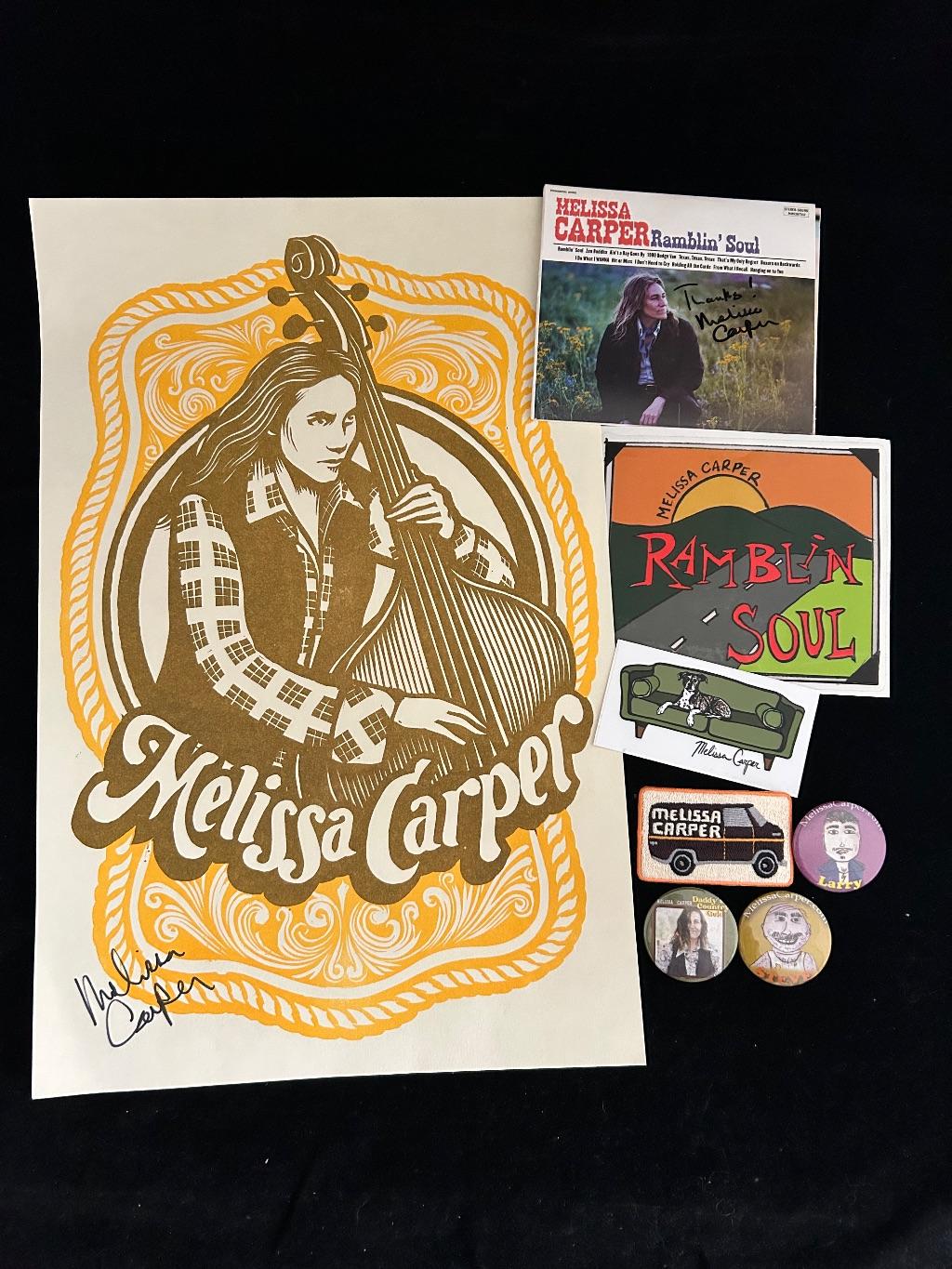 Melissa Carper Signed Merch Package #3