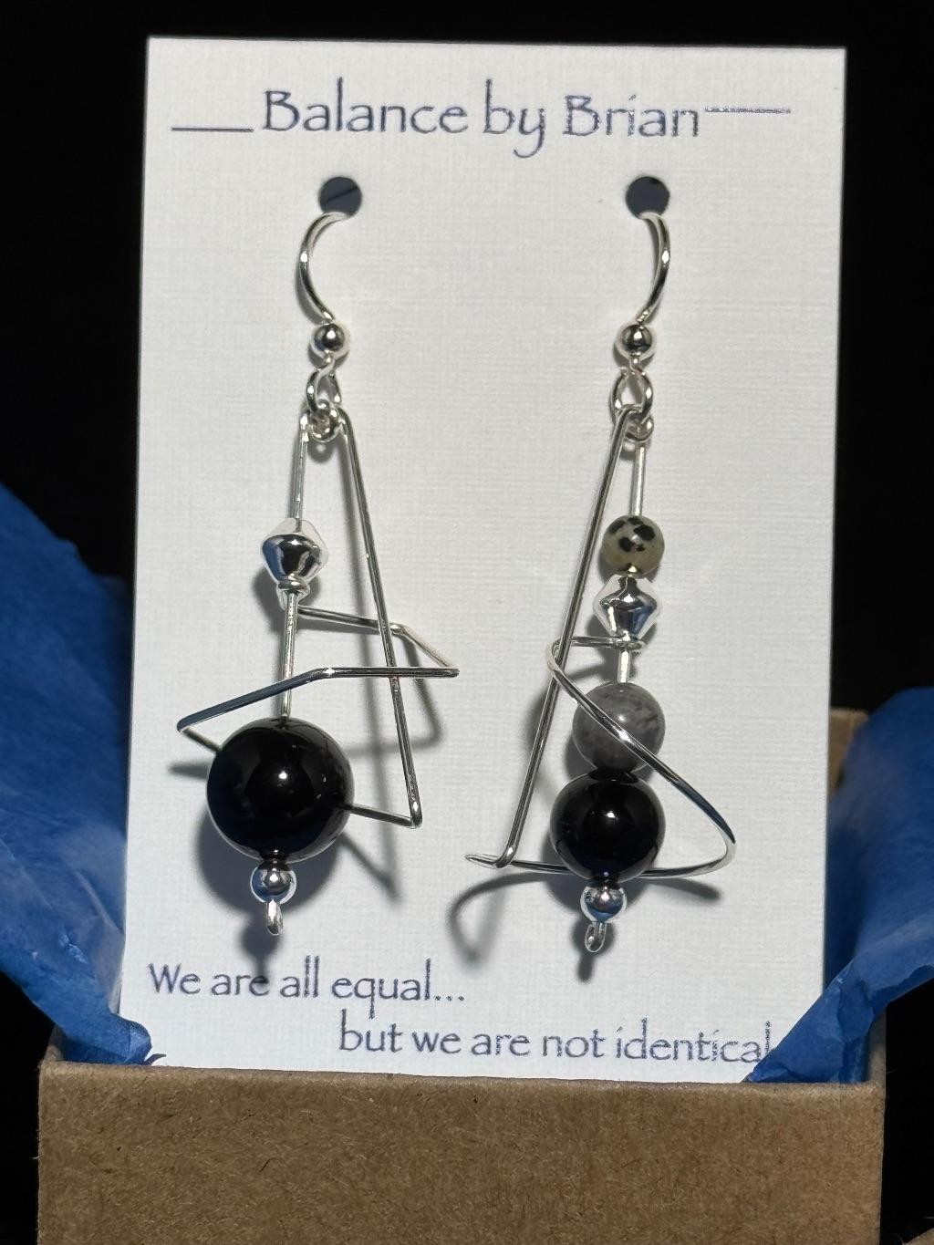 Balance Earrings by Brian Watson