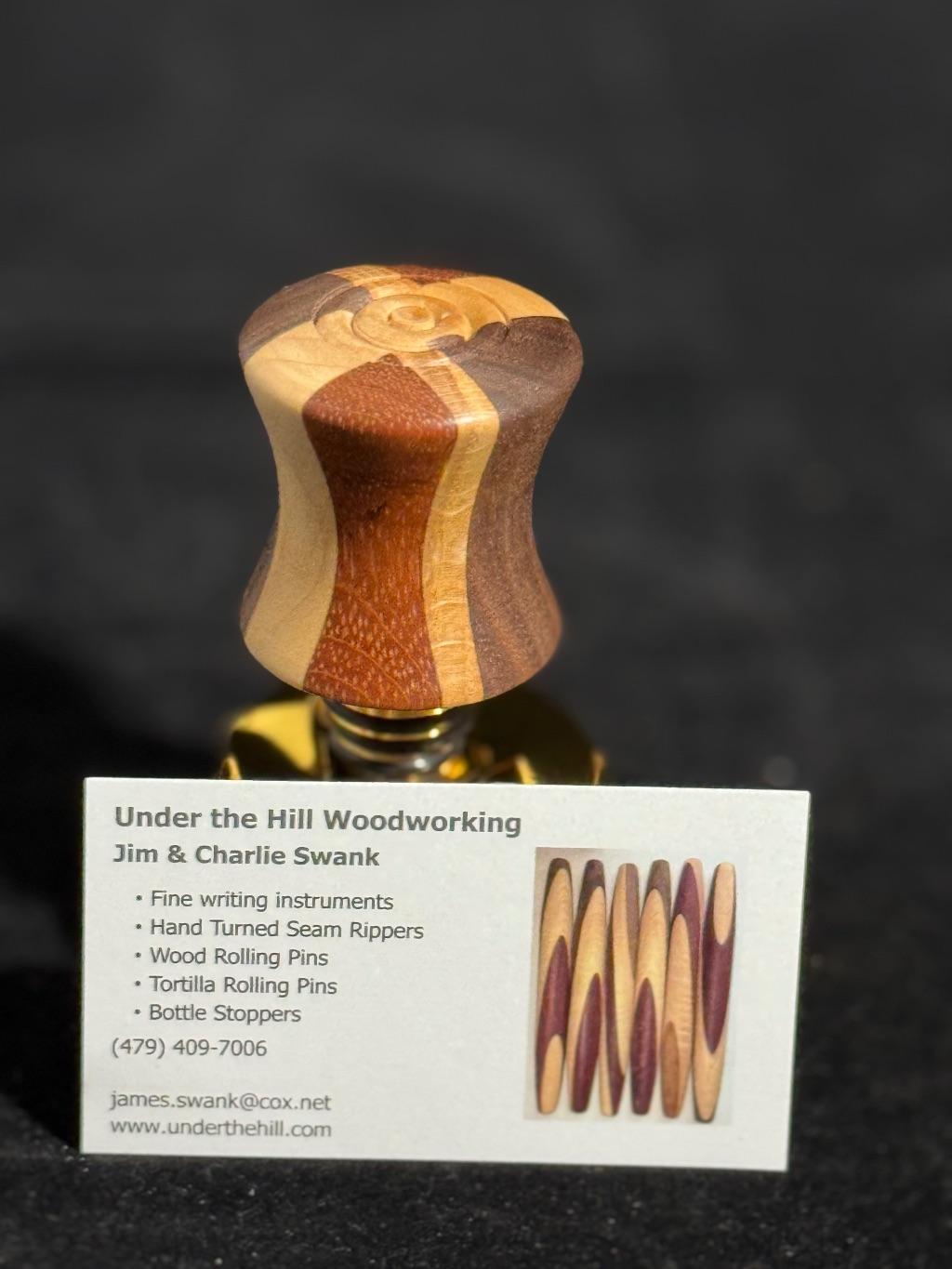 Wooden Wine Bottle Stopper