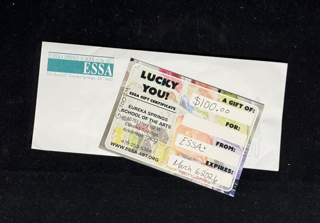 $100 Gift Certificate - ESSA