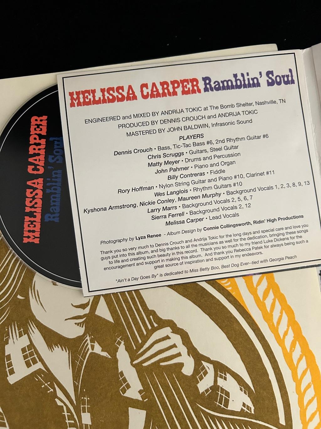 Melissa Carper Signed Merch Package #3