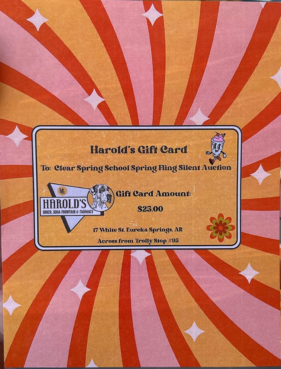 $25 Gift Card - Harold's Diner, Soda Fountain & ...