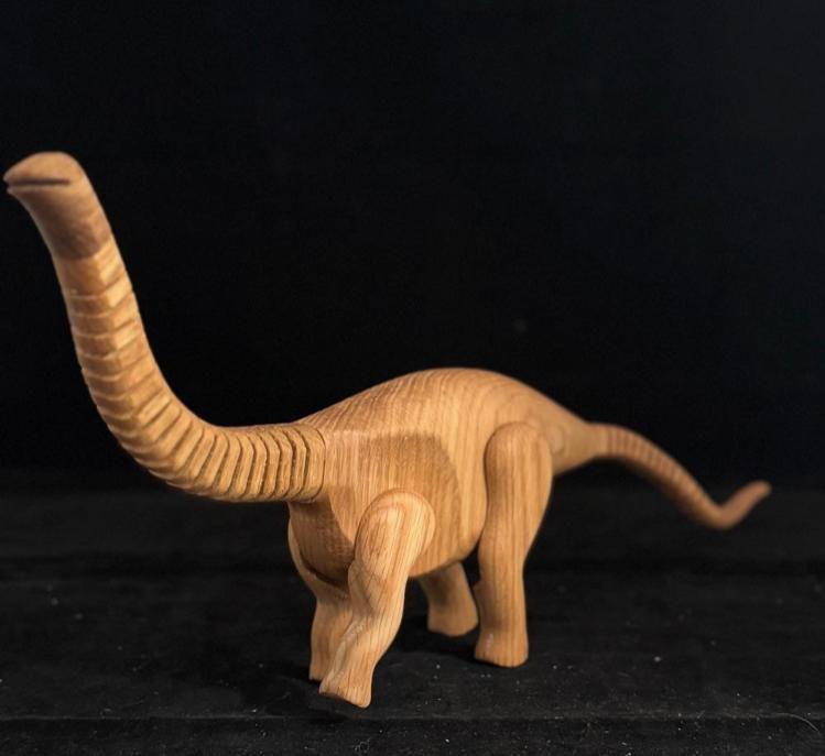 Apatosaurus Wooden Dinosaur by The Serious Toy Compa...