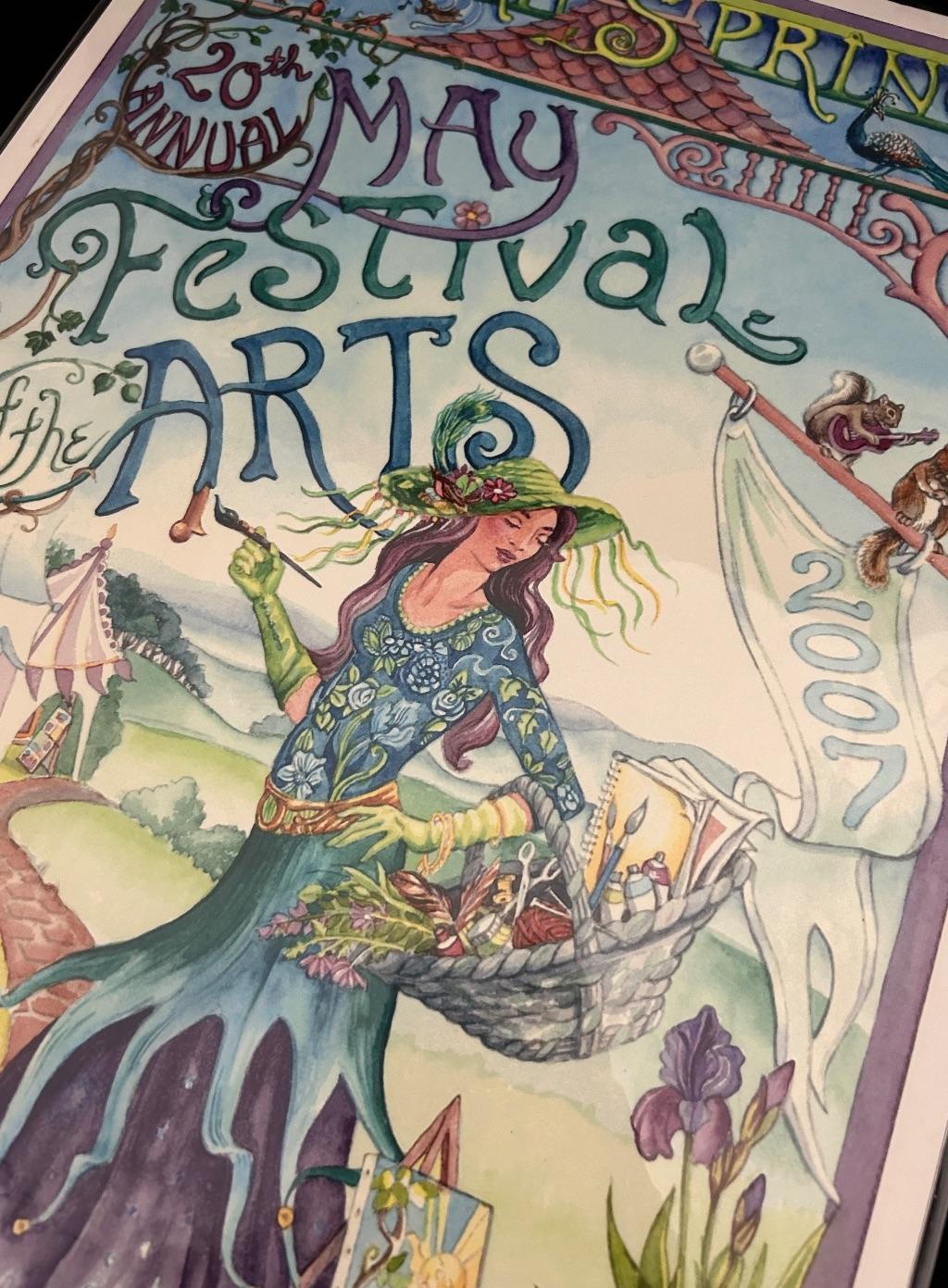 Collectible May Fine Arts Festival Poster Print 2007