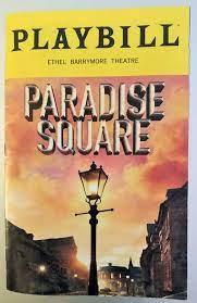 Larry Kirwan Signed Playbill of “Paradise Squa...