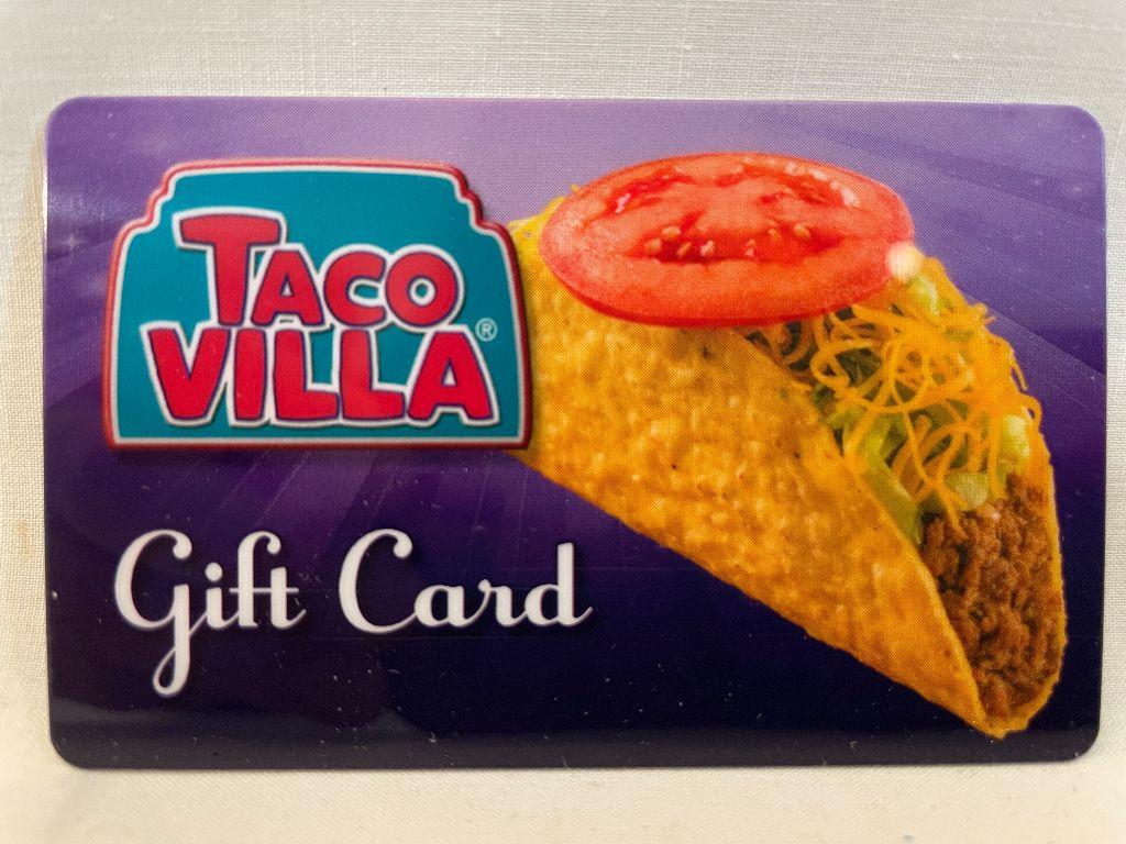 Taco Villa Gift Card $25 Value