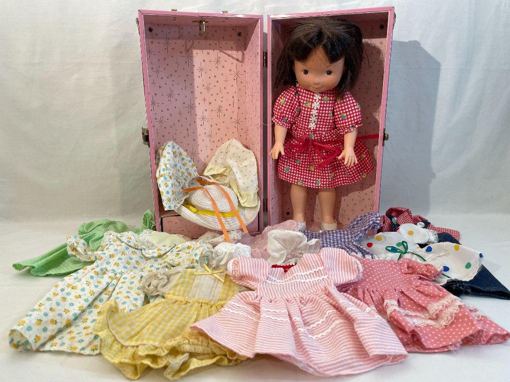 1977 FIsher Price My Friend Jenny Doll w/Wardrobe an...