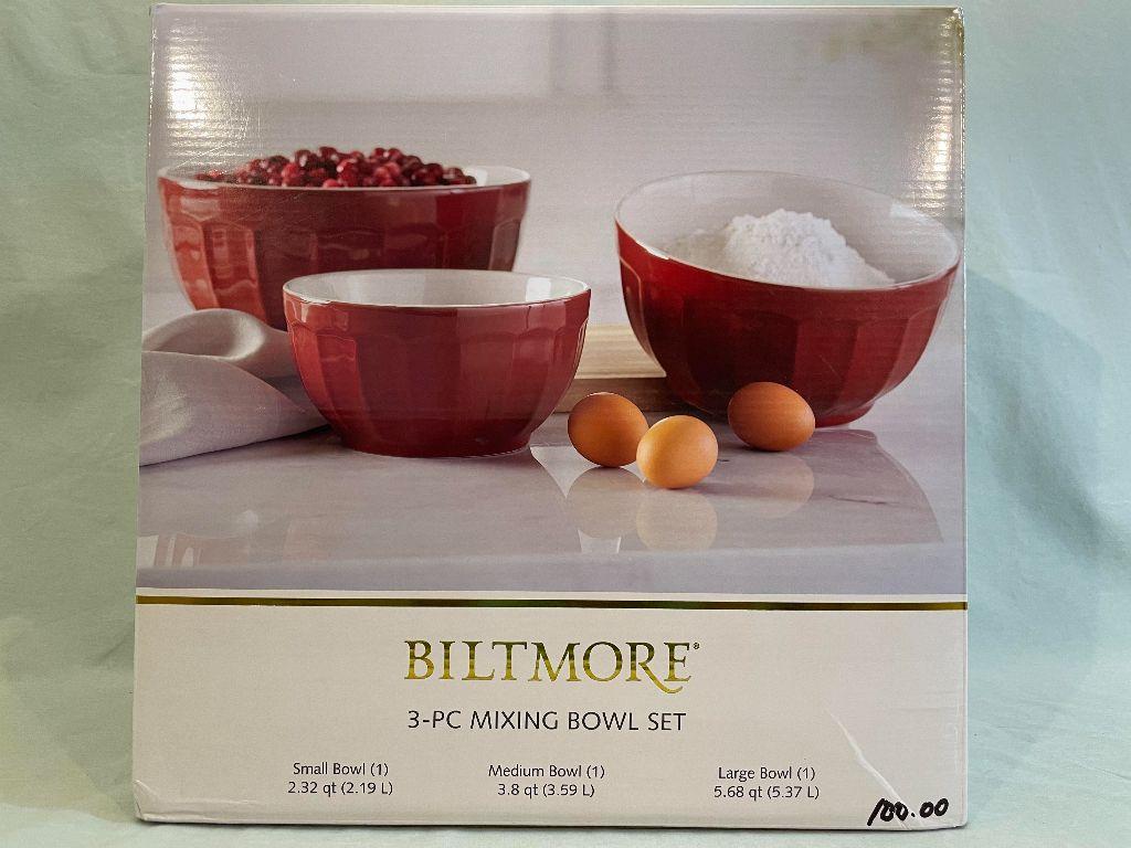 Biltmore 3-piece Mixing Bowl Set