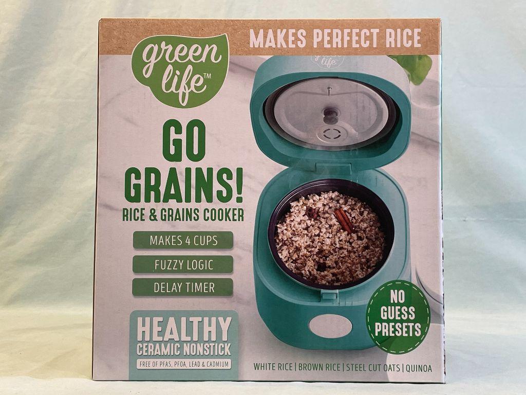 Green Life Grains Rice and Grains Cooker