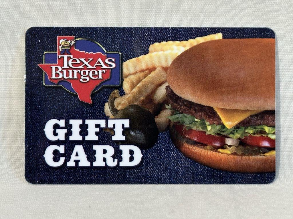Texas Burger Gift Card - $25