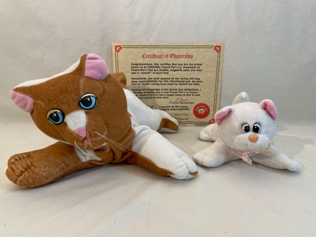 Original Pound Purry, Kitten and Certificate