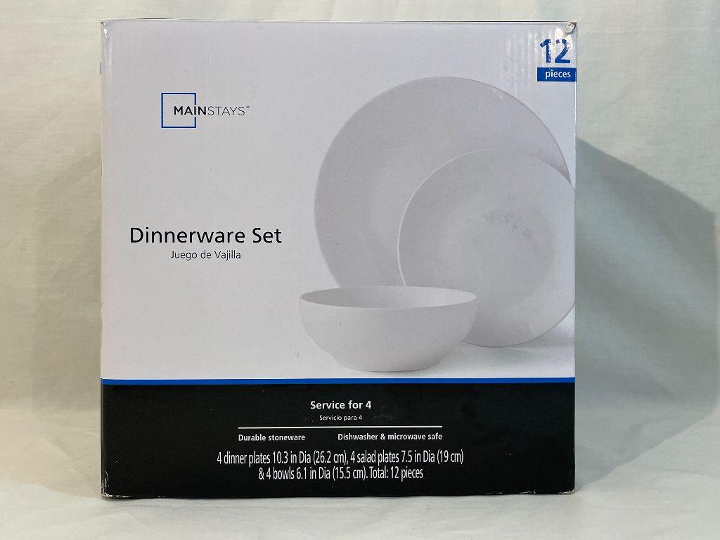 Mainstays 12 piece Dinner Set