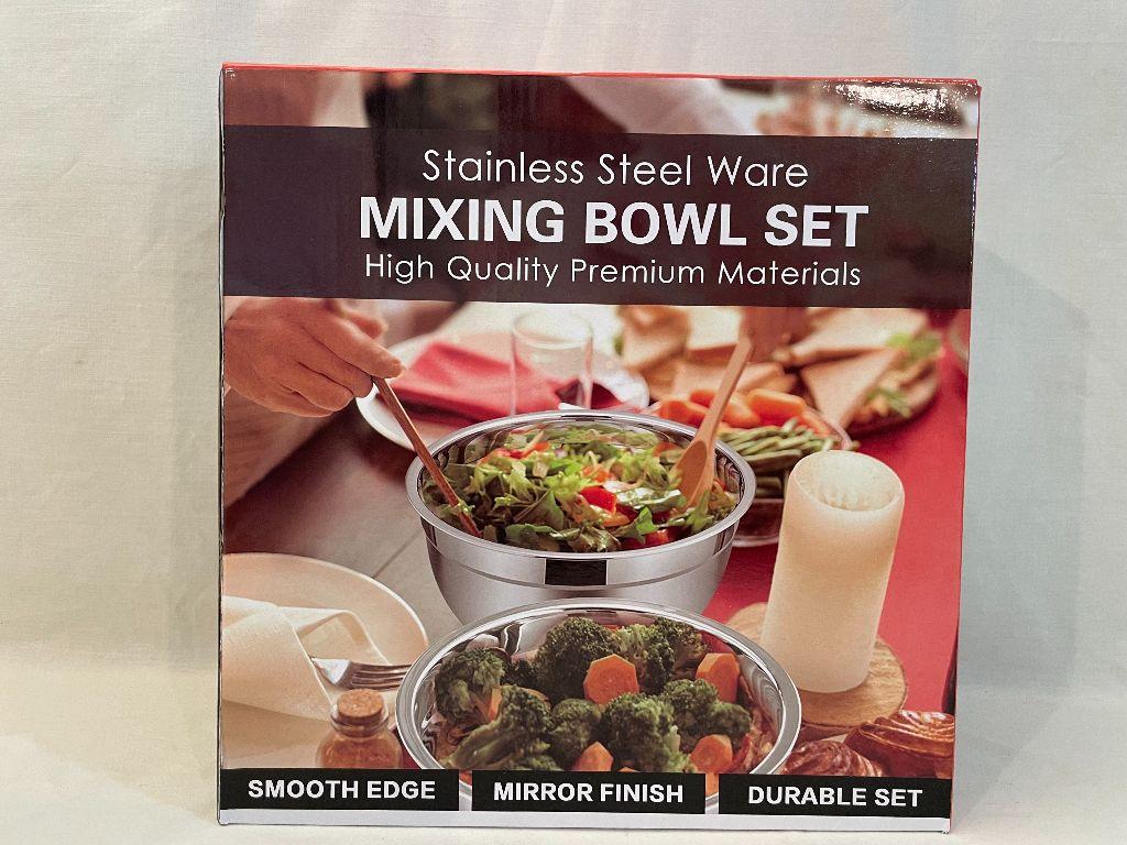 Stainless Steel Mixing Bowl Set