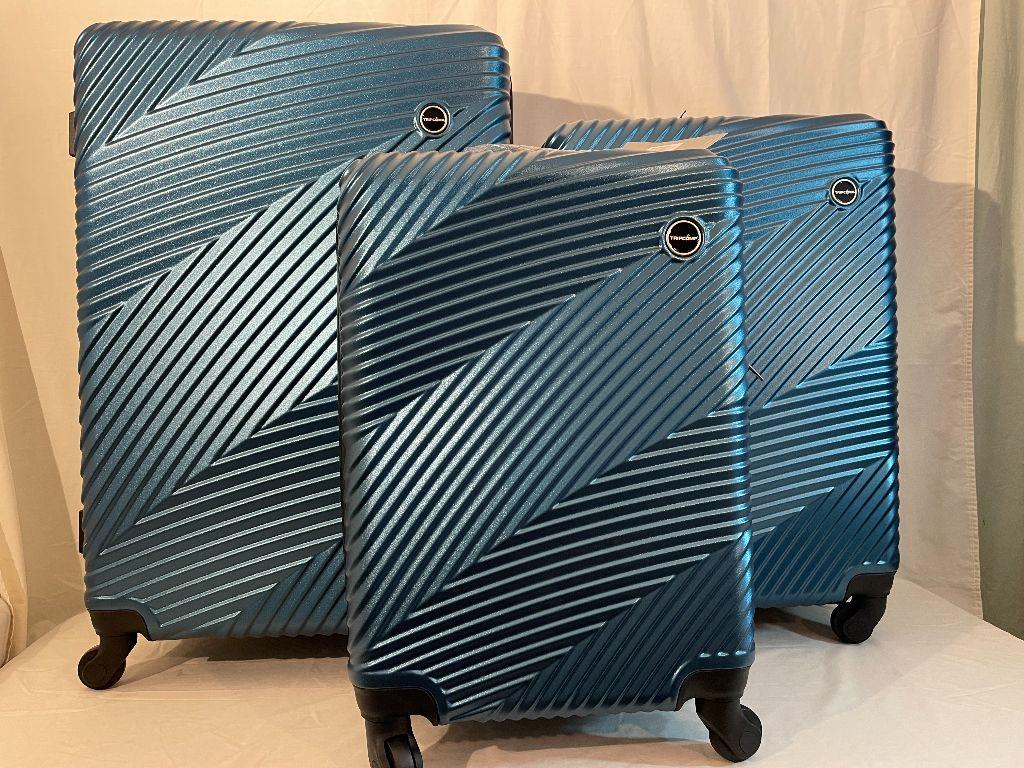 TripComp Three Piece Nesting Luggage Set