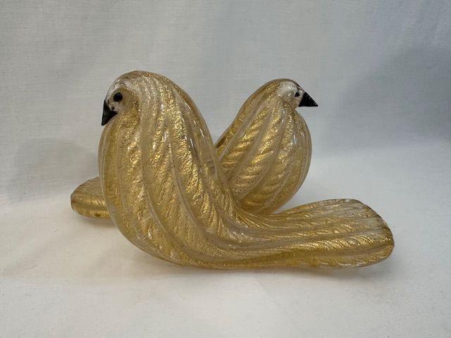 Glass Bird Sculpture