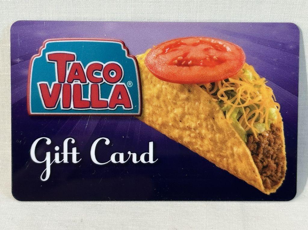 Taco Villa Gift Card - $25