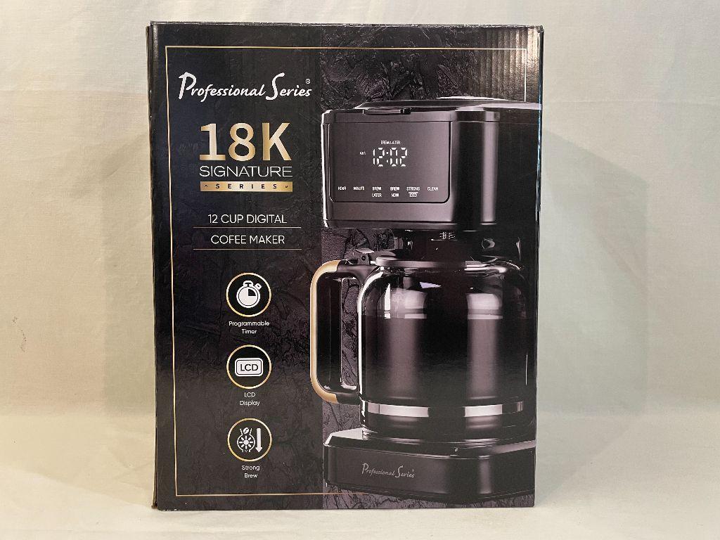 Pro Series 12 Cup Digital Coffee Maker