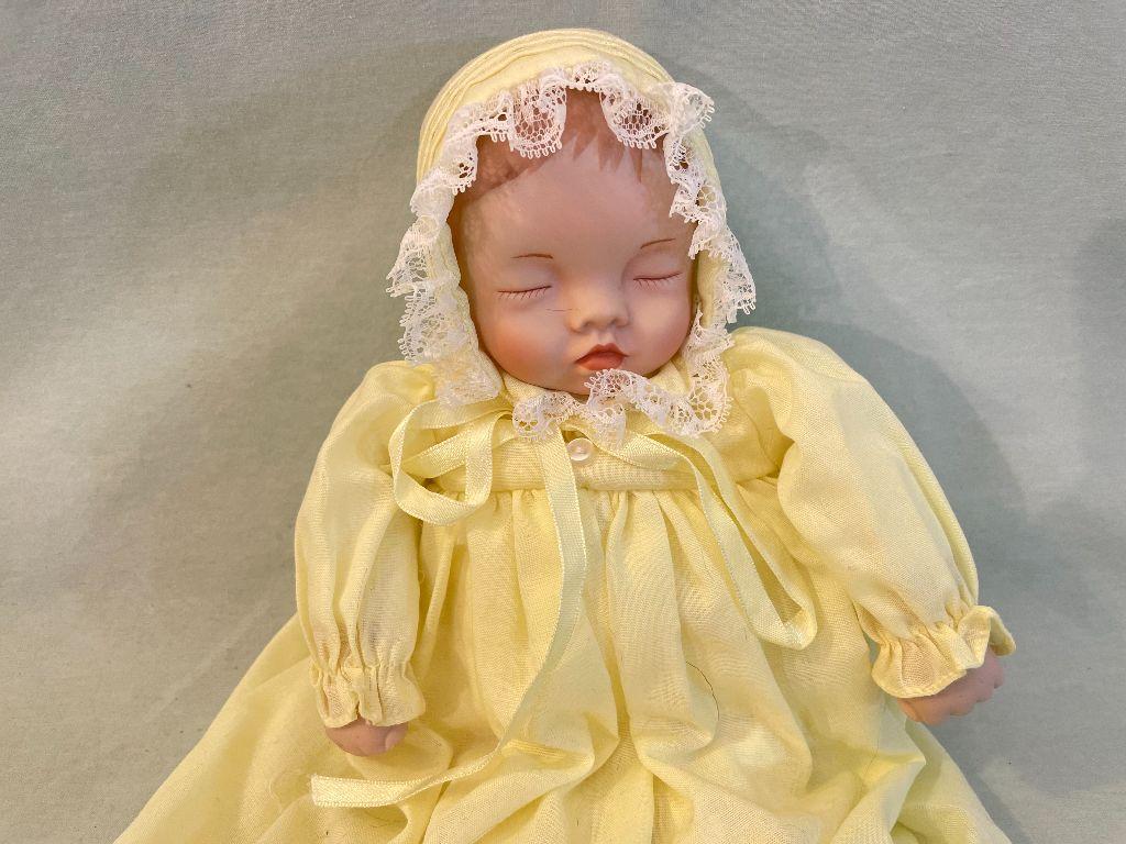 Baby Doll in Yellow Dress