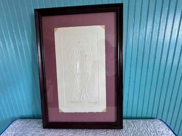 Print - A Sheltered Place by Valerie Kneeland