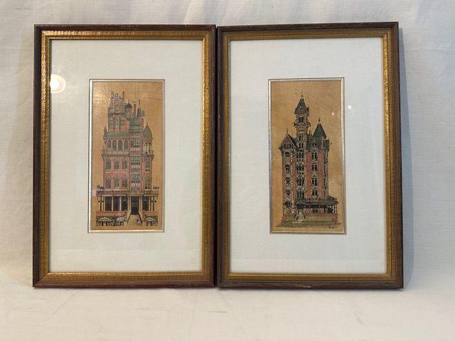 Vintage Holloway Prints (set of 2)