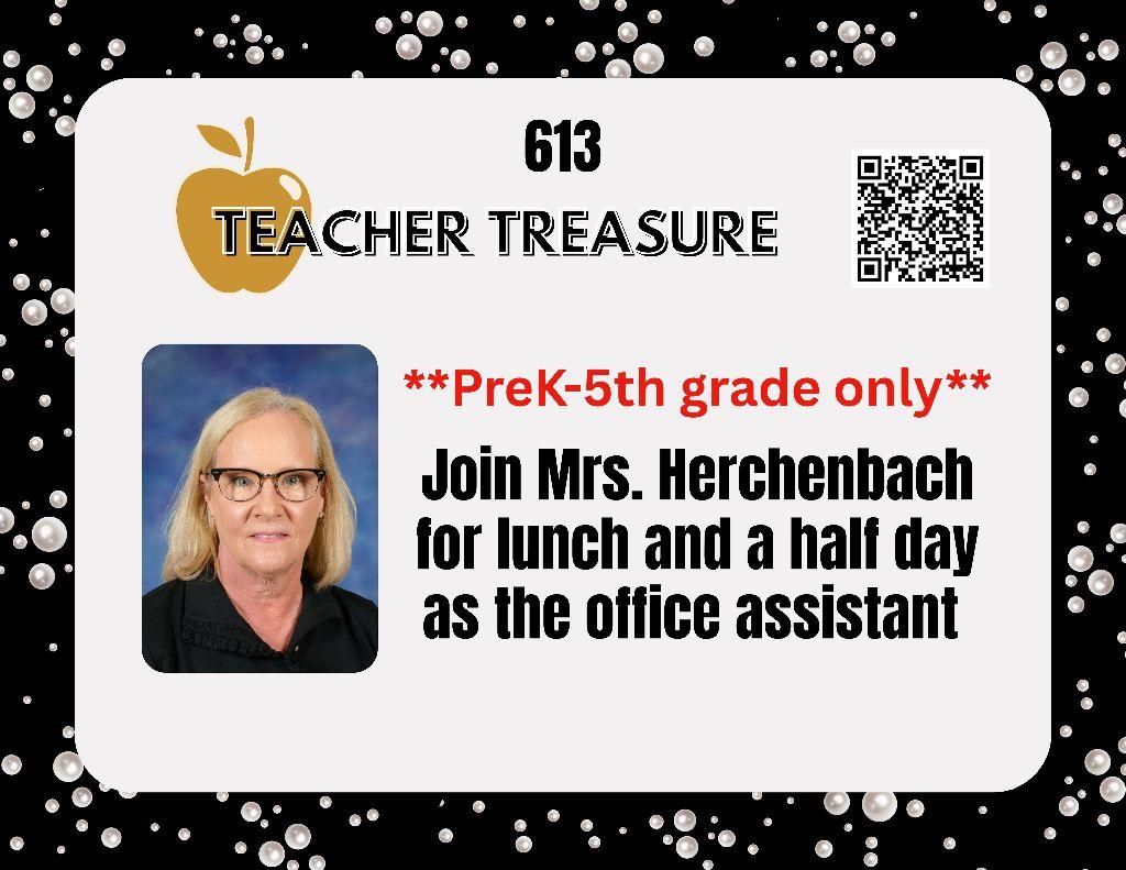 Lunch and Office Fun with Mrs. Herchenbach