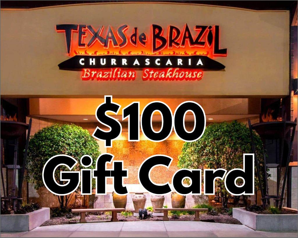 $100 Texas de Brazil Gift Card