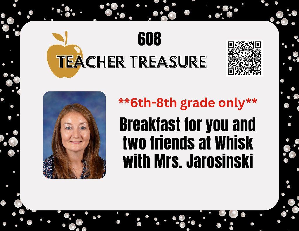 Whisk Breakfast with Ms. Jarosinski