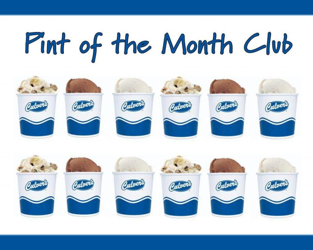 Culver's Pint of the Month & Foglia YMCA
