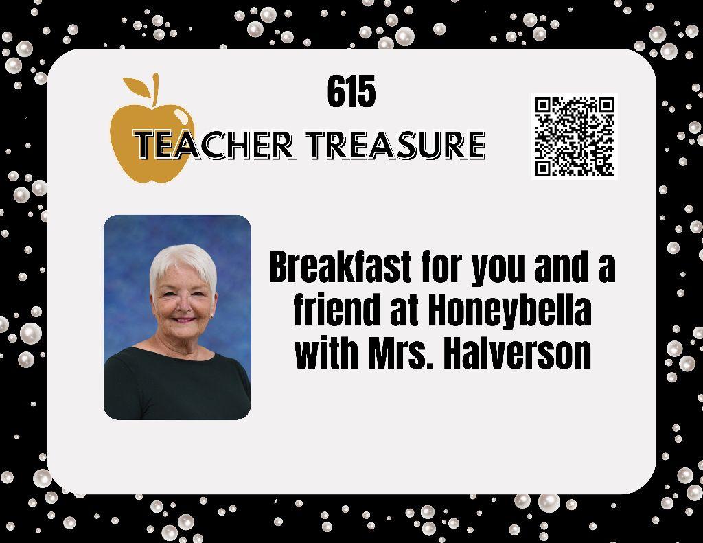 Breakfast with Mrs. Halverson