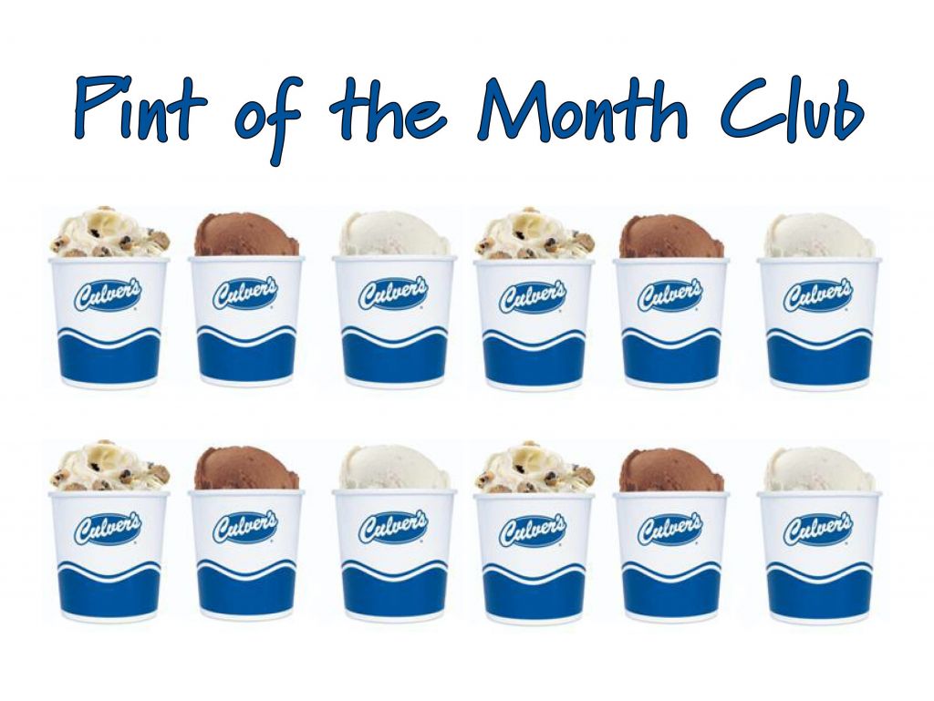 Culver's Pint of the Month