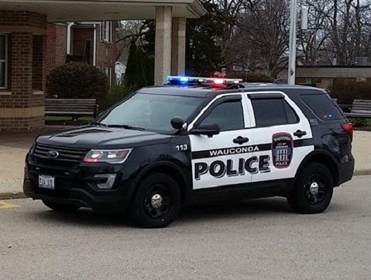 Wauconda Police Car Ride to School