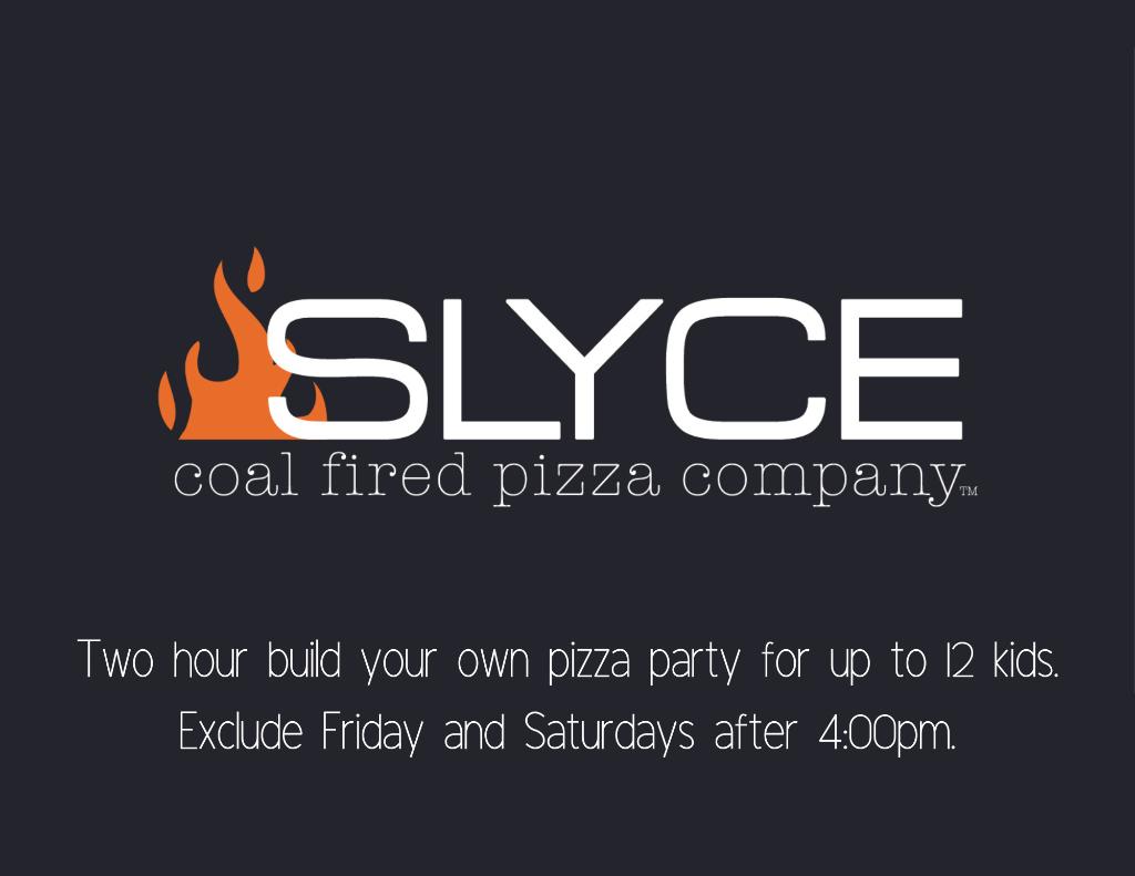Slyce Pizza Party for 12 Kids