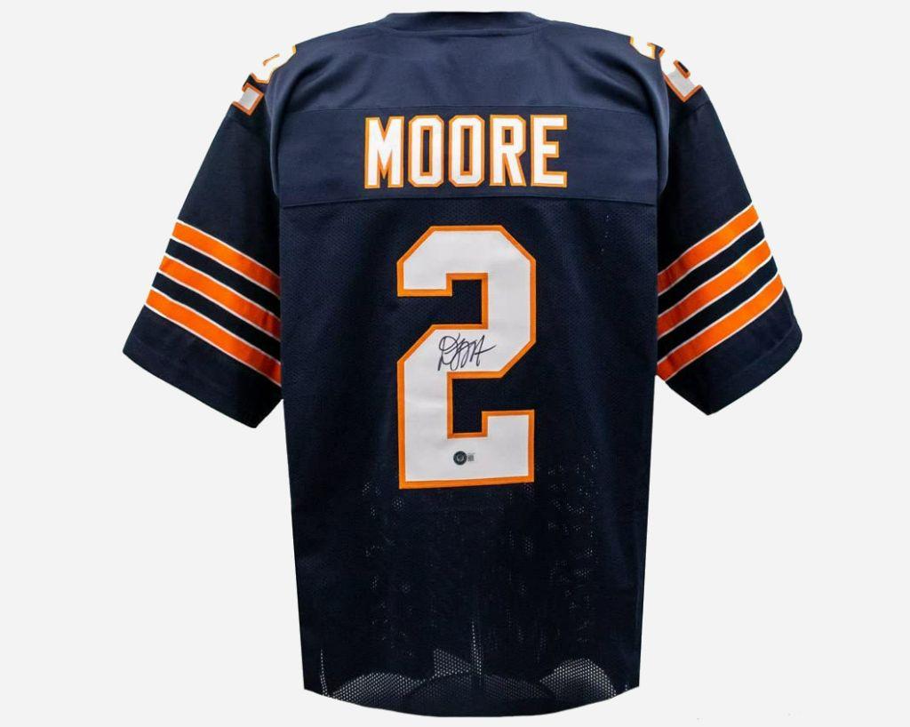 DJ Moore Signed Bears Jersey