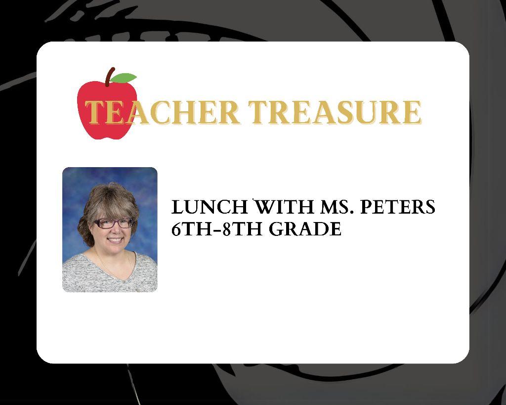 6th-8th Grade Lunch with Ms. Peters