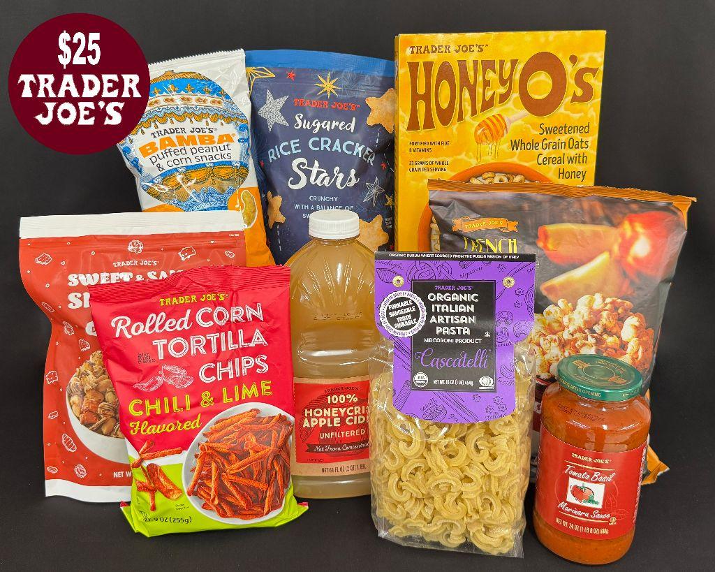 Snack, treats, pasta and more