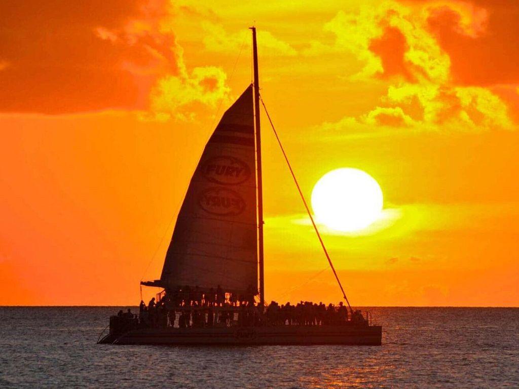 Fury Watersports Commotion on the Ocean Sunset Sail ...