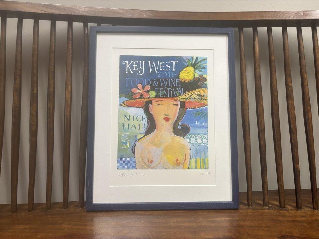 17 x 21 “Nice Hat” print by David Scott ...