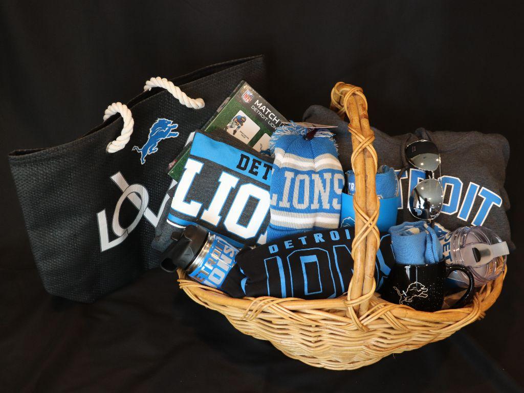 Detroit Lions Gift Basket