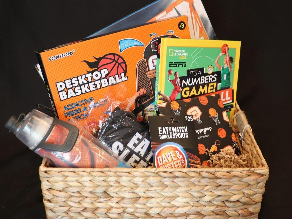 Crazy for Basketball Gift Basket