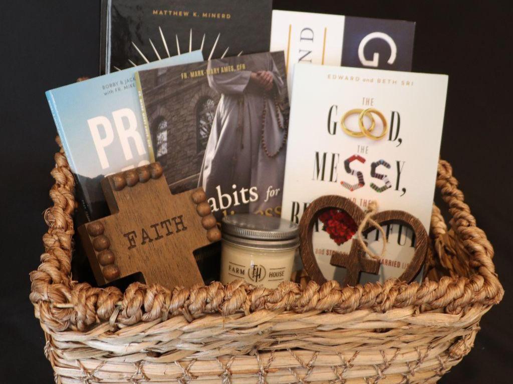 Ascension Press Book Collection Gift Basket