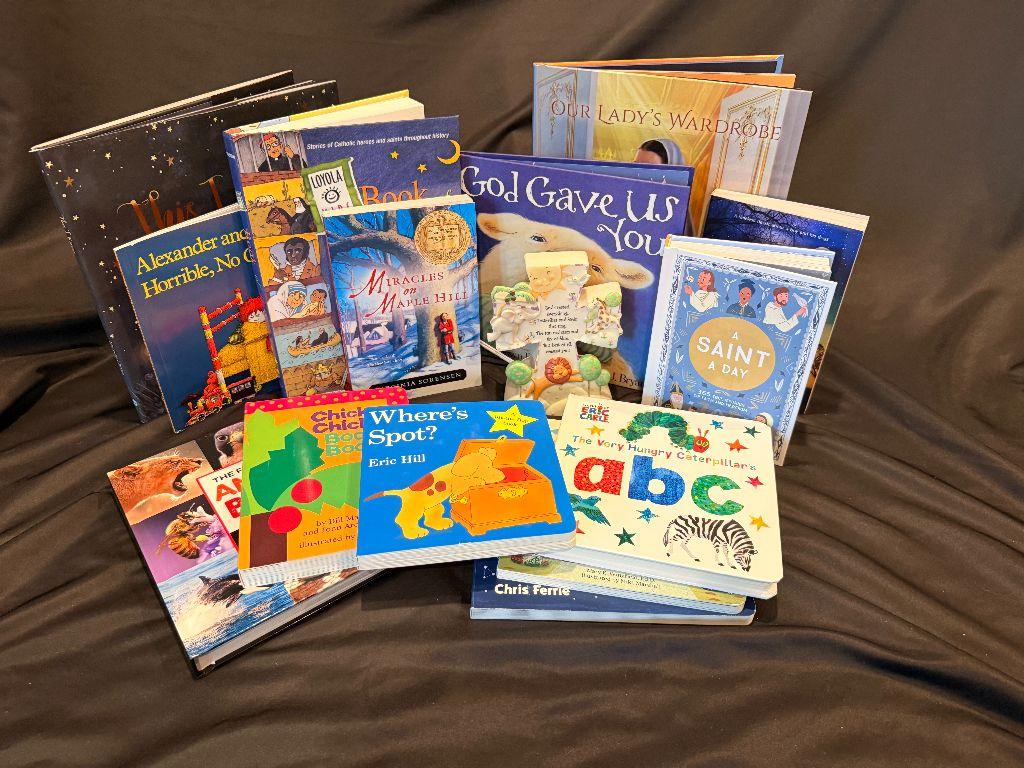 Children's Book Collection Gift Basket