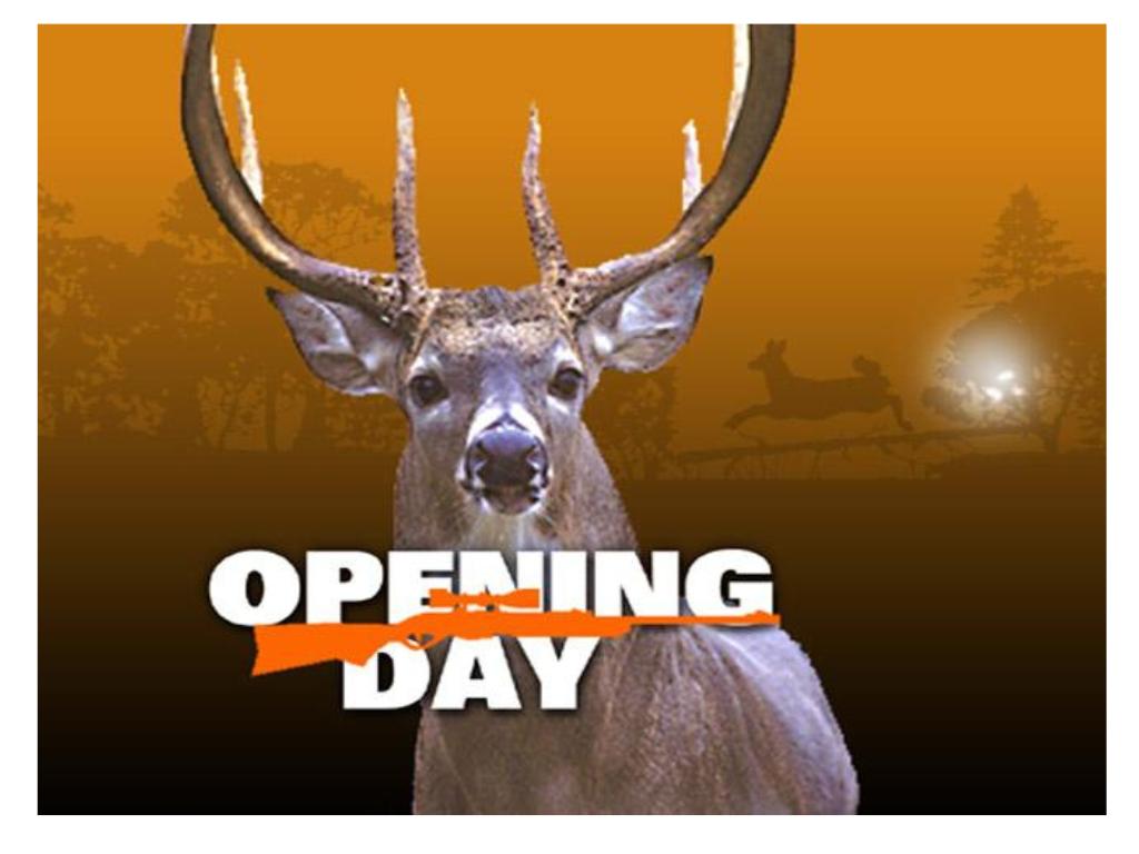 Opening Day Deer Hunt at the DSMME Motherhouse