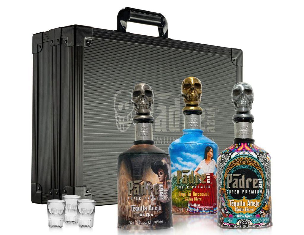 Padre Azul Artist Edition Tequila 3-Bottle Suitcase ...