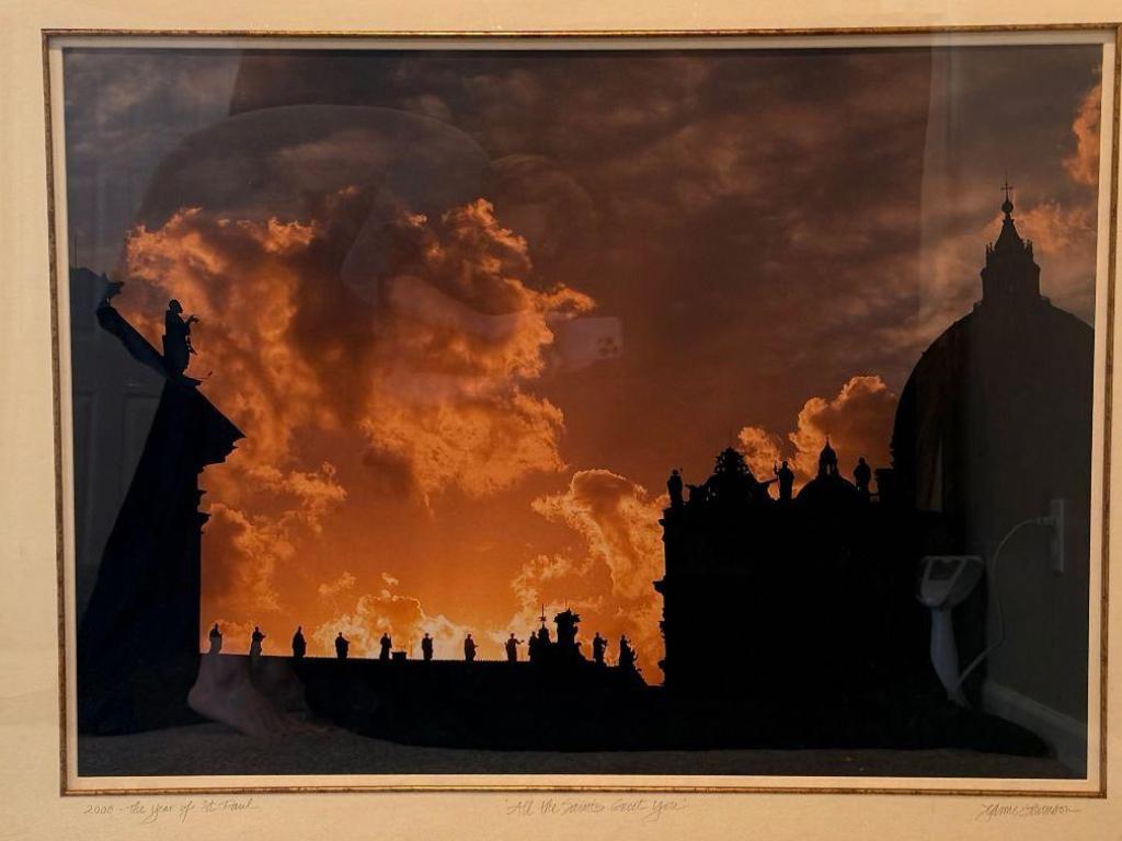 Framed Vatican Original Photograph
