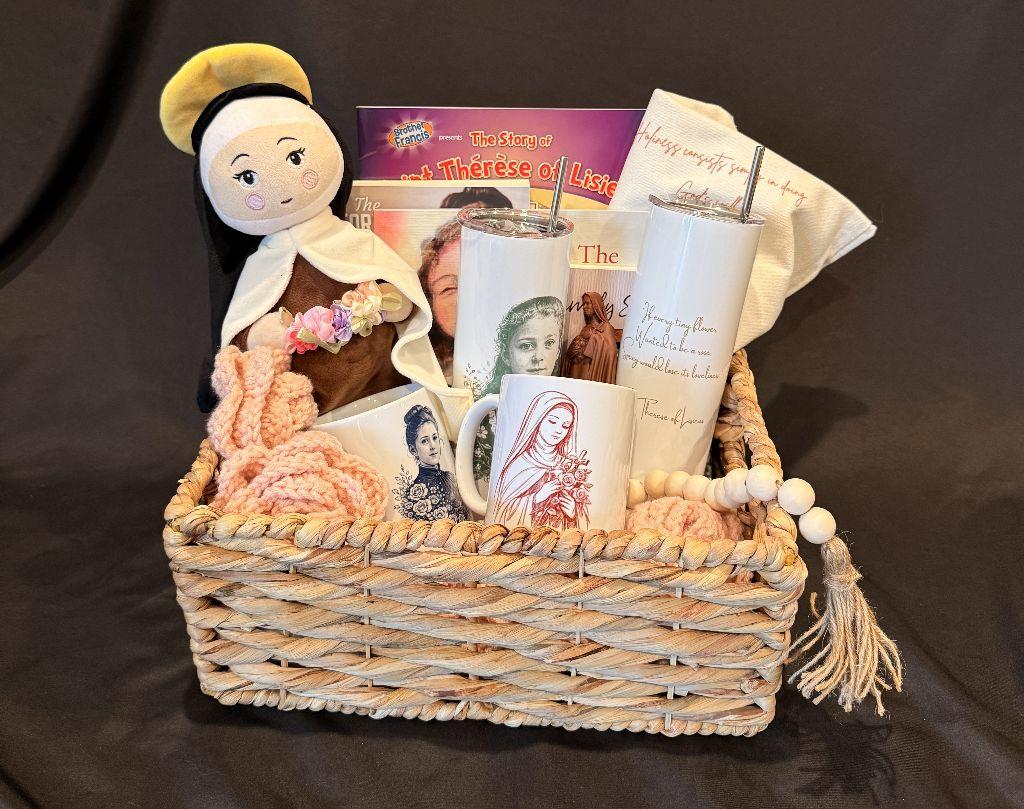 St. Therese of Lisieux Gift Basket