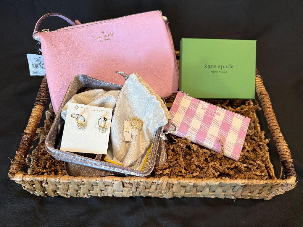 Kate Spade and Kendra Scott Women's Fashion Gift Bas...
